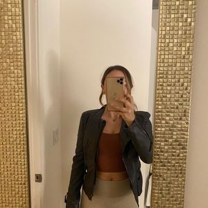 Blank NYC Faux Leather Moto Jacket